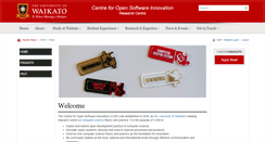 Desktop Screenshot of cosi.cms.waikato.ac.nz