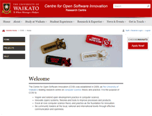 Tablet Screenshot of cosi.cms.waikato.ac.nz